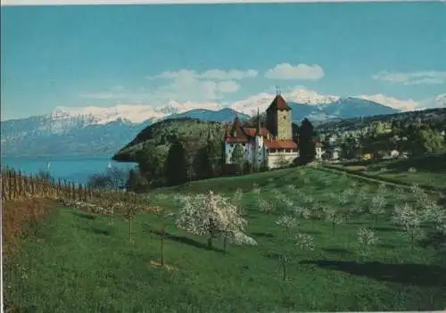 Schweiz - Schweiz - Spiez - Schloss am Thunersee - 1975