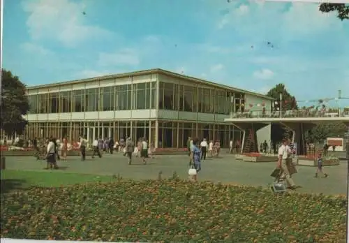 Erfurt - iga, vor der Zentralgaststätte - ca. 1980