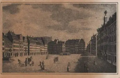 Dresden - 18. Jhdt. - Altmarkt - ca. 1930