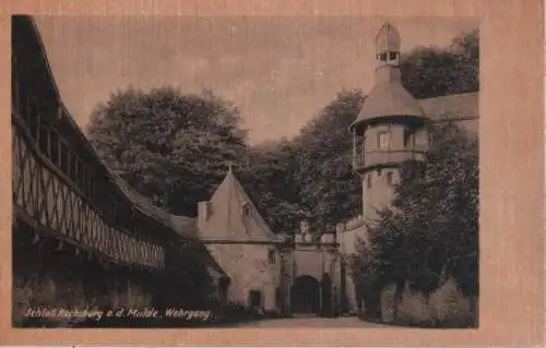 Lunzenau-Rochsburg - Schloß, Wehrgang