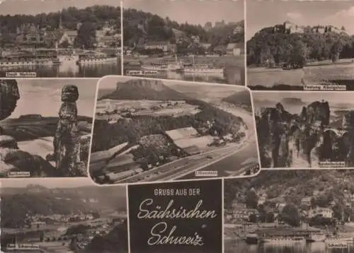 Sächsische Schweiz - u.a. Bad Schandau - 1963