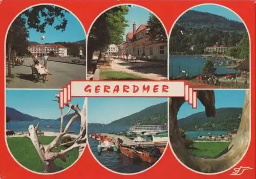 Frankreich - Frankreich - Gerardmer - 6 Teilbilder - 1989