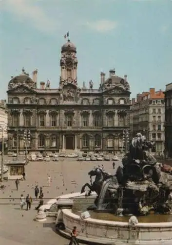 Frankreich - Frankreich - Lyon - La Place des Terreaux - 1974