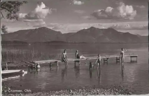 Chiemsee - mit Hochfelln - 1956