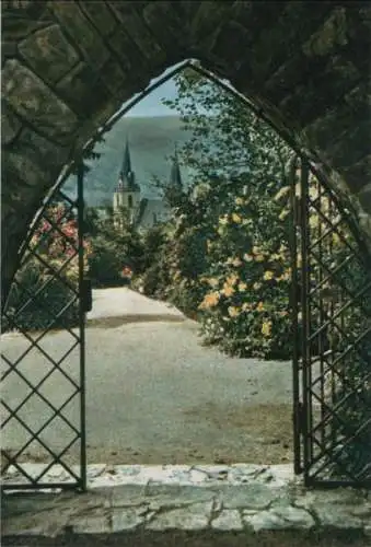 Bingen - Blick von der Burg Klopp - ca. 1980