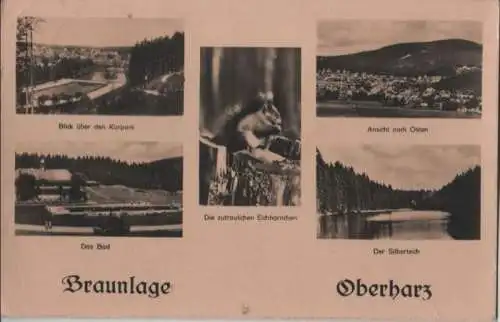 Braunlage - u.a. Silberteich - 1950