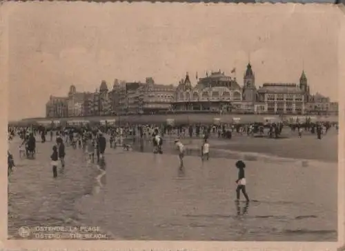 Belgien - Belgien - Ostende / Oostende - La Plage - 1936