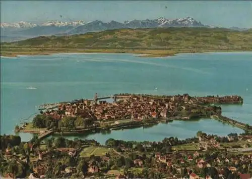 Lindau - mit Schweizer Alpen - 1967