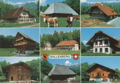 Schweiz - Schweiz - Hofstetten, Freilichtmuseum Ballenberg - u.a. Stöckli von Detligen - ca. 1985