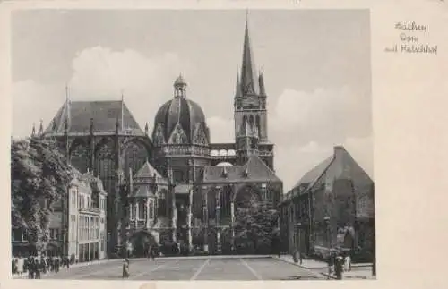 Aachen - Dom u. Katschhof - 1959