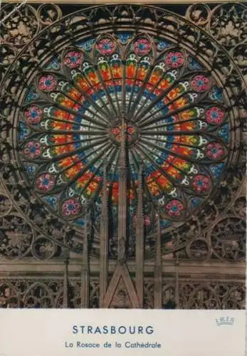 Frankreich - Frankreich - Strasbourg - La Rosace de la Cathedrale - ca. 1980