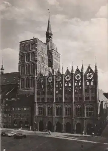 Stralsund - Rathaus - 1966