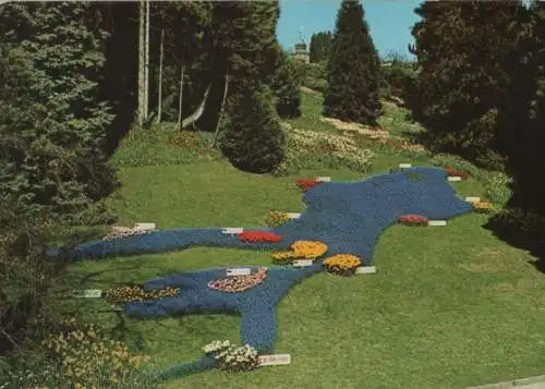 Mainau - Blumenrelief - 1978