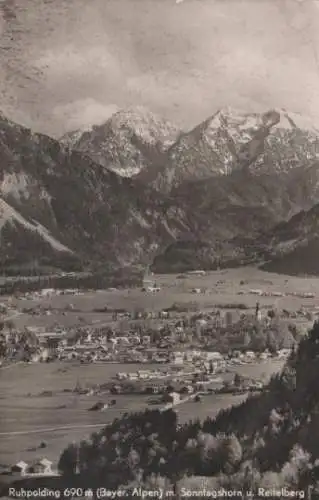 Ruhpolding m. Sonntagshorn - ca. 1955