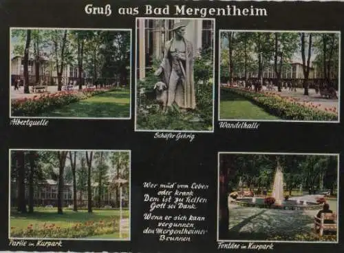 Bad Mergentheim u.a. Albertquelle - ca. 1975