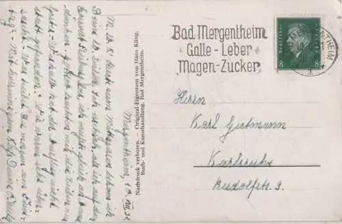 Herren-Schild am Baum