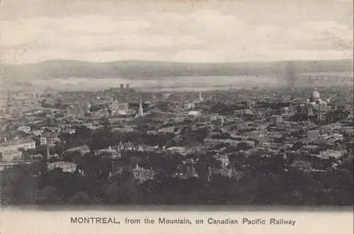 Kanada - Montreal - Kanada - from the mountain