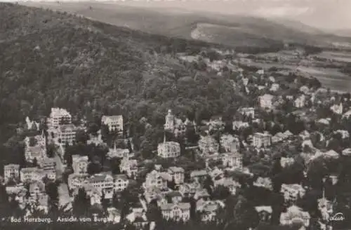 Bad Harzburg - Ansicht von Burg - ca. 1955