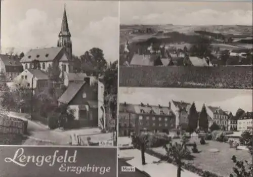 Lengefeld - u.a. Kirche - 1980