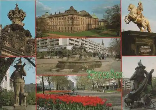 Dresden - u.a. Neustädter Rathaus - 1996