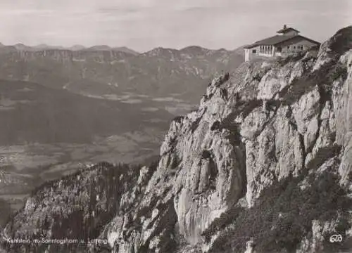 Berchtesgaden - Kehlstein mit Sonntagshorn - ca. 1965