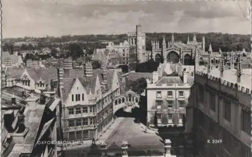 Großbritannien - Großbritannien - Oxford - from Sheldonian - 1963