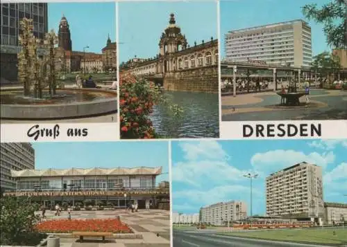 Dresden - u.a. Pirnaischer Platz - 1981