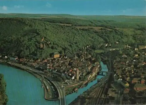 Wertheim - Zusammenfluss Main und Tauber - ca. 1980