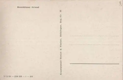 Benshausen - Benshäuser Grund