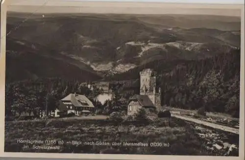 Hornisgrinde - Blick über Mummelsee - ca. 1955