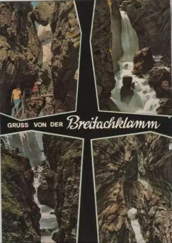 Breitachklamm - 4 Bilder