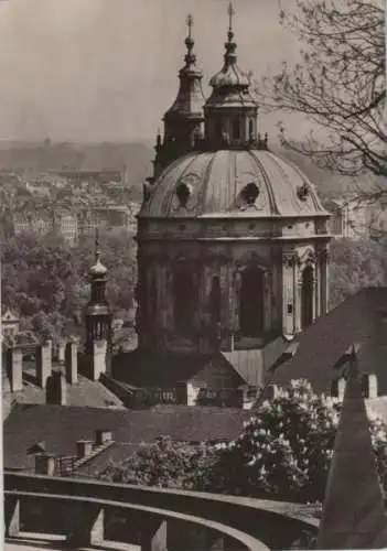 Tschechien - Tschechien - Prag - Praha - Vez a kupole chramu sv. Mikulase - 1964