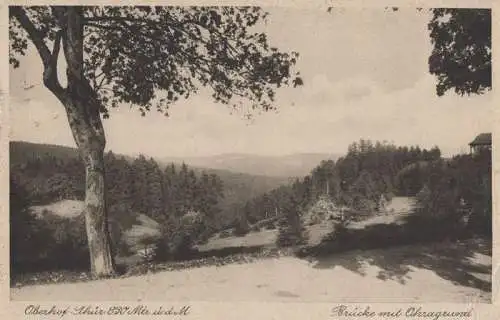 Oberhof - Brücke mit Ohragrund