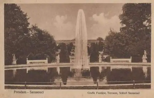 Potsdam, Sanssouci - Große Fontäne