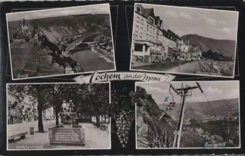 Cochem - u.a. Sessellift - ca. 1960