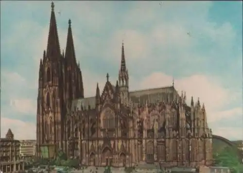 Köln - Dom, Südseite - ca. 1970