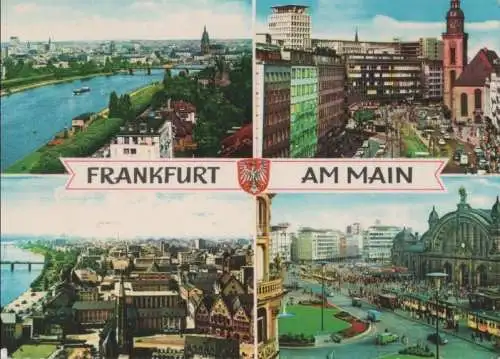 Frankfurt Main - u.a. Roßmarkt - 1968