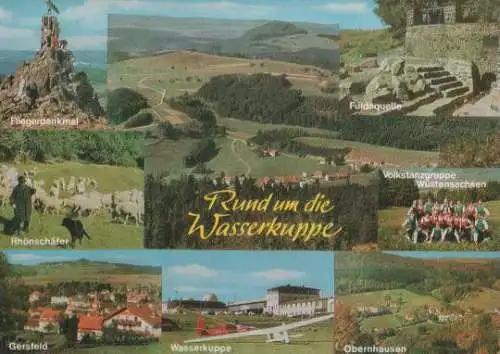 Wasserkuppe mit Gersfeld u.a. - 1980