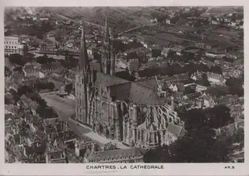 Frankreich - Frankreich - Chartres - Cathedrale - ca. 1955