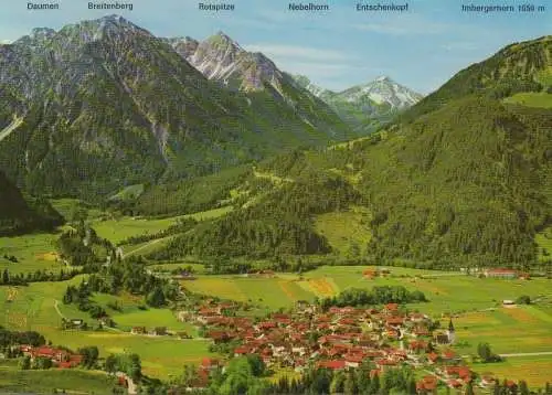 Bad Oberdorf - mit Allgäuer Alpen - ca. 1985