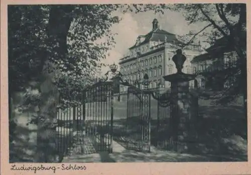 Ludwigsburg - Schloß - ca. 1950