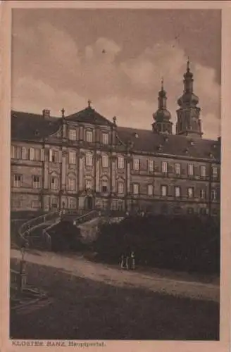 Bad Staffelstein, Kloster Banz - Hauptportal - 1922