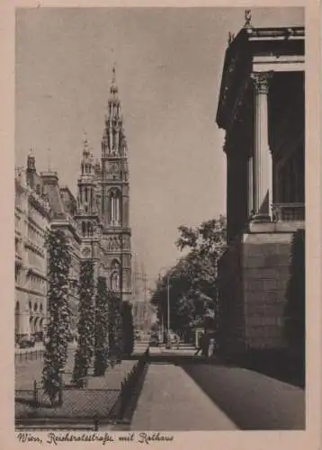 Österreich - Österreich - Wien - Reichsratsstraße - ca. 1950