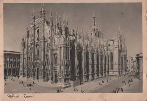 Italien - Italien - Mailand Milano - Duomo - 1938