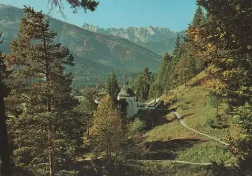 Alpen - Kriegerkapelle mit Kaisergebirge - ca. 1980