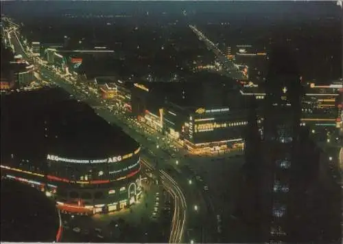 Berlin, Kurfürstendamm - Blick vom Europa-Center