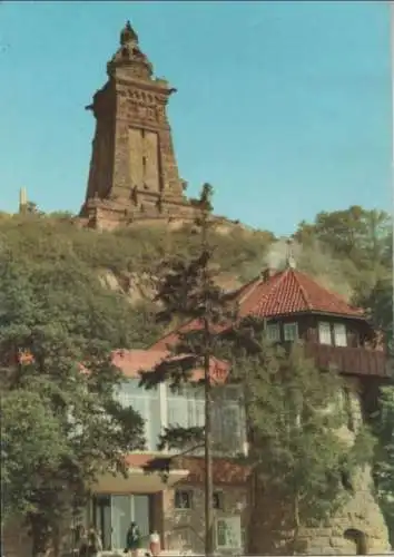 Kyffhäuser - Denkmal mit HOG Burghof - ca. 1970