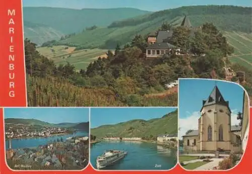 Mosel - Alf-Bullay, Zell an der lieblichen Mosel - ca. 1980