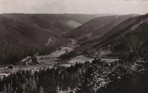 Bad Wildbad - Blick vom Sommerberg - 1965