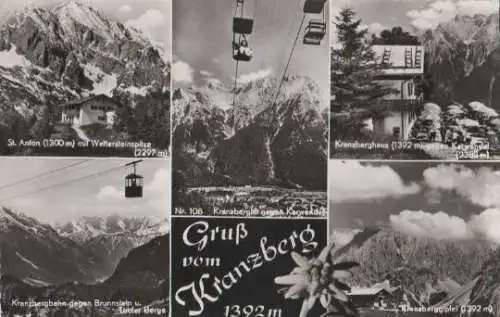 Gruß aus Kranzberg b. Mittenwald - ca. 1955